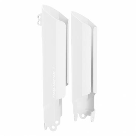Piese moto - Fork guards POLISPORT 8399300002 Alb
