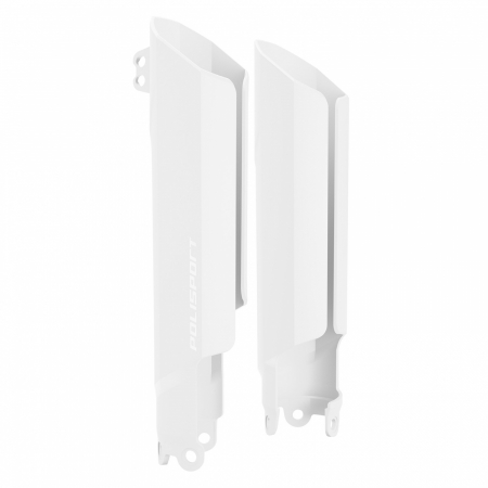 Piese moto - Fork guards POLISPORT 8399400002 Alb
