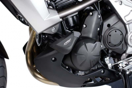 Piese moto - Frame sliders PUIG PRO 5289N black with grey rubber