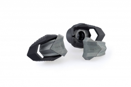 Piese moto - Frame sliders PUIG R19 3152N black with grey rubber