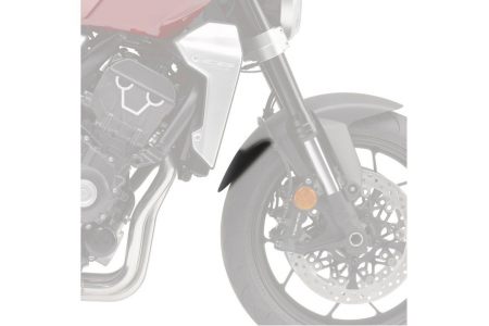 Piese moto - Front fender extension PUIG 0049N Negru