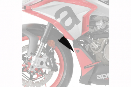 Front fender extension PUIG 21641N Negru [1]