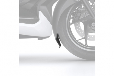 Front fender extension PUIG 3664N Negru [1]
