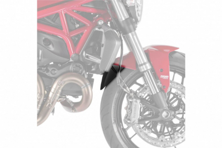 Piese moto - Front fender extension PUIG 3897N Negru