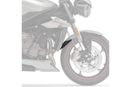 Front fender extension PUIG 3898N Negru [1]