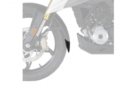 Piese moto - Front fender extension PUIG 9916N Negru