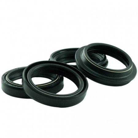 Piese moto - Front fork oil and dust seal kit K-TECH KYB FSK-017 43.00mm