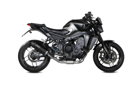 Full exhaust system 3x1 MIVV AK-1 Y.078.KZK Black with carbon cap [1]