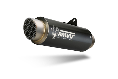 Piese moto - Full exhaust system 3x1 MIVV GPpro Y.078.LXBP Negru