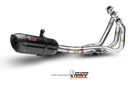 Full exhaust system 3x1 MIVV SUONO Y.042.L9 Steel Black [1]