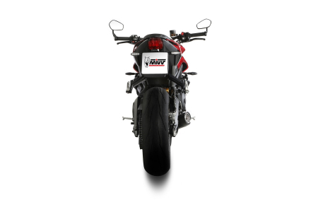 Full exhaust system 3x1 MIVV X-M5 T.026.SC5B Negru [3]
