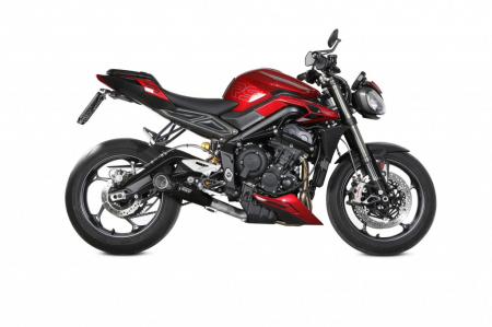 Piese moto - Full exhaust system 3x1 MIVV X-M5 T.027.SC5B Negru