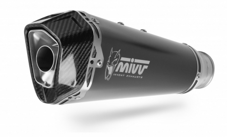 Piese moto - Full exhaust system MIVV DELTA RACE H.072.LDRB Steel Black