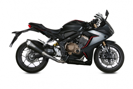 Full exhaust system MIVV DELTA RACE H.072.LDRB Steel Black [1]