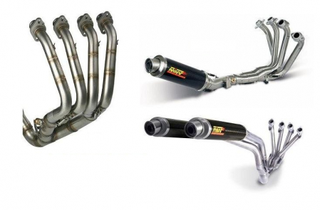 Piese moto - Full exhaust systém 1x1 MIVV C.PG.0019.B otel inoxidabil