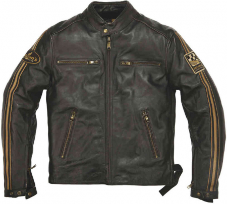 Geaca moto de piele Helstons Ace Oldies [5]