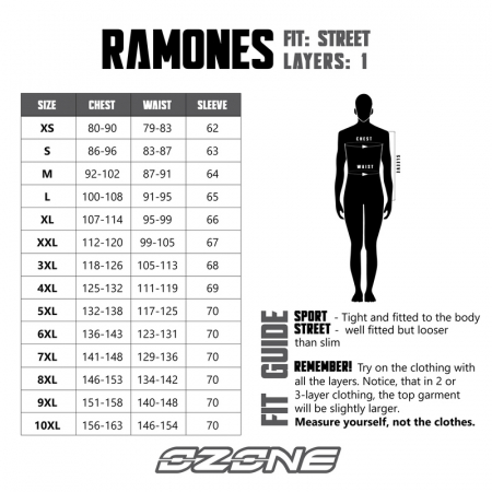 Geaca moto de piele Ozone Ramones [2]
