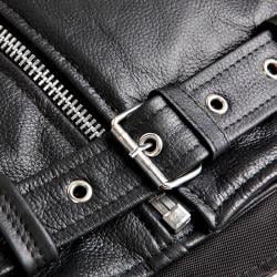 Geaca moto de dama din piele Ozone Ramones Lady [6]