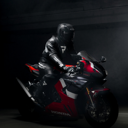 Geaca moto de piele Rebelhorn Fighter [3]