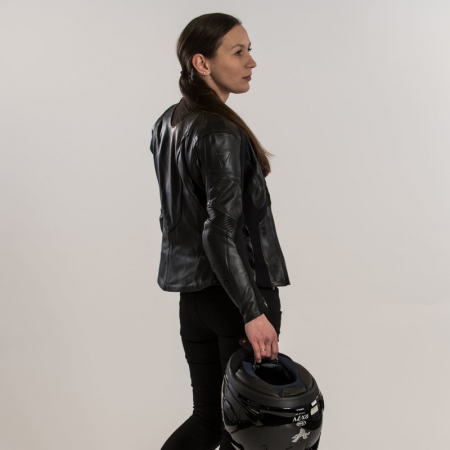 Geaca moto de dama din piele Rebelhorn Rebel Lady [4]