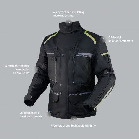 Geaca moto textil Rebelhorn Cubby IV [2]