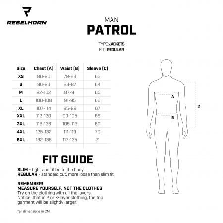 Geaca moto textil Rebelhorn Patrol [9]