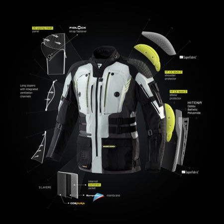 Geaca moto textil Rebelhorn Patrol [3]