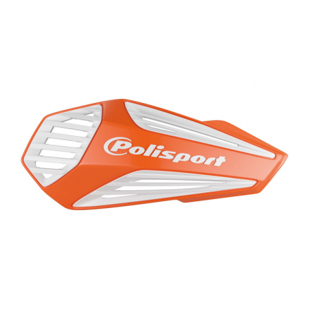 Piese moto - Handguard POLISPORT MX AIR 8308400004 with universal handlebar mounting kit ORK-16 / White