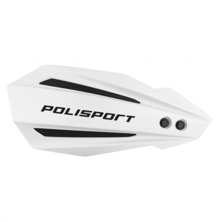 Piese moto - Handguard POLISPORT MX BULLIT 8308500012 with mounting system White