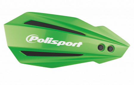 Piese moto - Handguard POLISPORT MX BULLIT 8308500015 with mounting system Green 05
