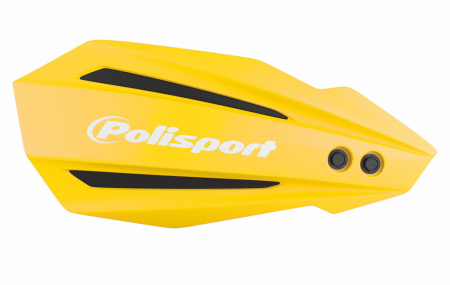 Piese moto - Handguard POLISPORT MX BULLIT 8308500016 with mounting system Yellow RM01