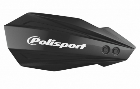 Piese moto - Handguard POLISPORT MX BULLIT 8308500018 with mounting system Black