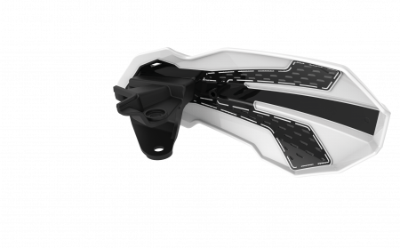 Handguard POLISPORT MX FLOW 8308200041 Grey/White with mounting system [1]