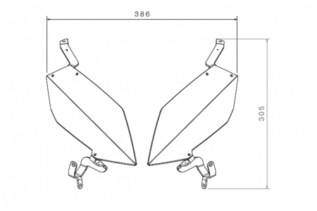 Headlight protector PUIG 20395W transparent [1]