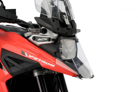 Piese moto - Headlight protector PUIG 20413W transparent