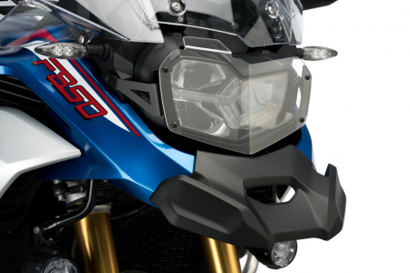 Piese moto - Headlight protector PUIG 3594W transparent