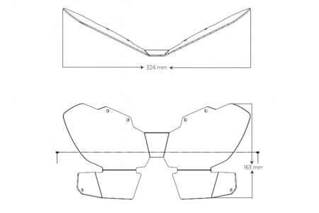 Headlight protector PUIG 3821W transparent [1]