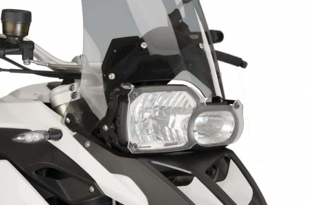 Piese moto - Headlight protector PUIG 8123W transparent