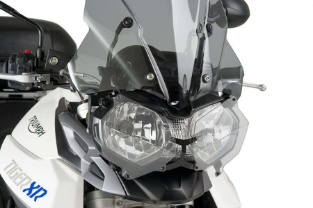 Piese moto - Headlight protector PUIG 8124W transparent