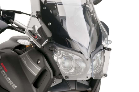 Piese moto - Headlight protector PUIG 8417W transparent