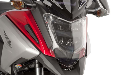 Piese moto - Headlight protector PUIG 9166W transparent