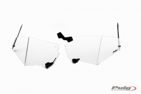 Headlight protector PUIG 9215W transparent [1]