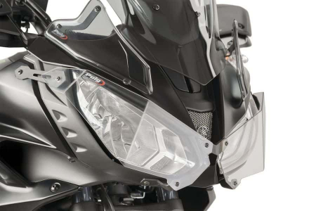 Piese moto - Headlight protector PUIG 9215W transparent
