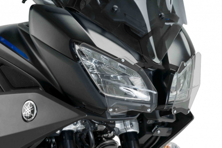 Piese moto - Headlight protector PUIG 9728W transparent