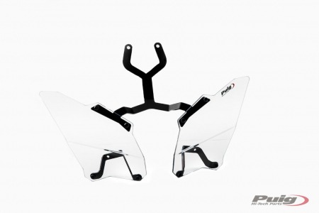 Headlight protector PUIG 9728W transparent [1]