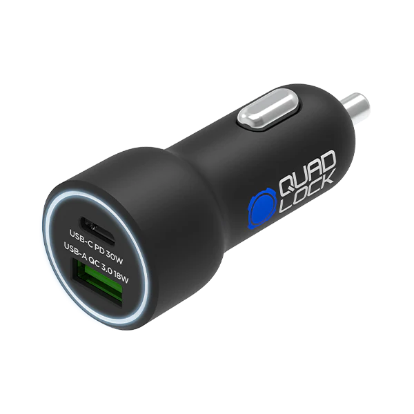 ACCESORII - Incarcator auto Quad Lock<sup>®</sup> Dual Car Charger