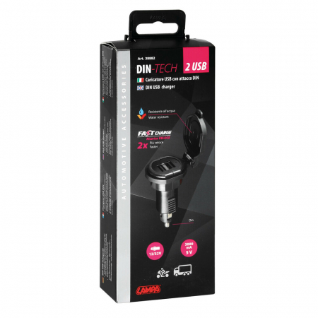 Incarcator USB Lampa Din-Tech Duo [4]