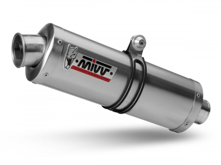 Piese moto - Kit 2 evacuari MIVV OVAL A.005.LX1 otel inoxidabil SMALL