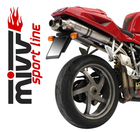 Kit 2 evacuari MIVV OVAL UD.005.L4 Titan SMALL [1]