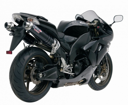 Kit 2 evacuari MIVV ROUND UK.016.L2 Carbon [2]